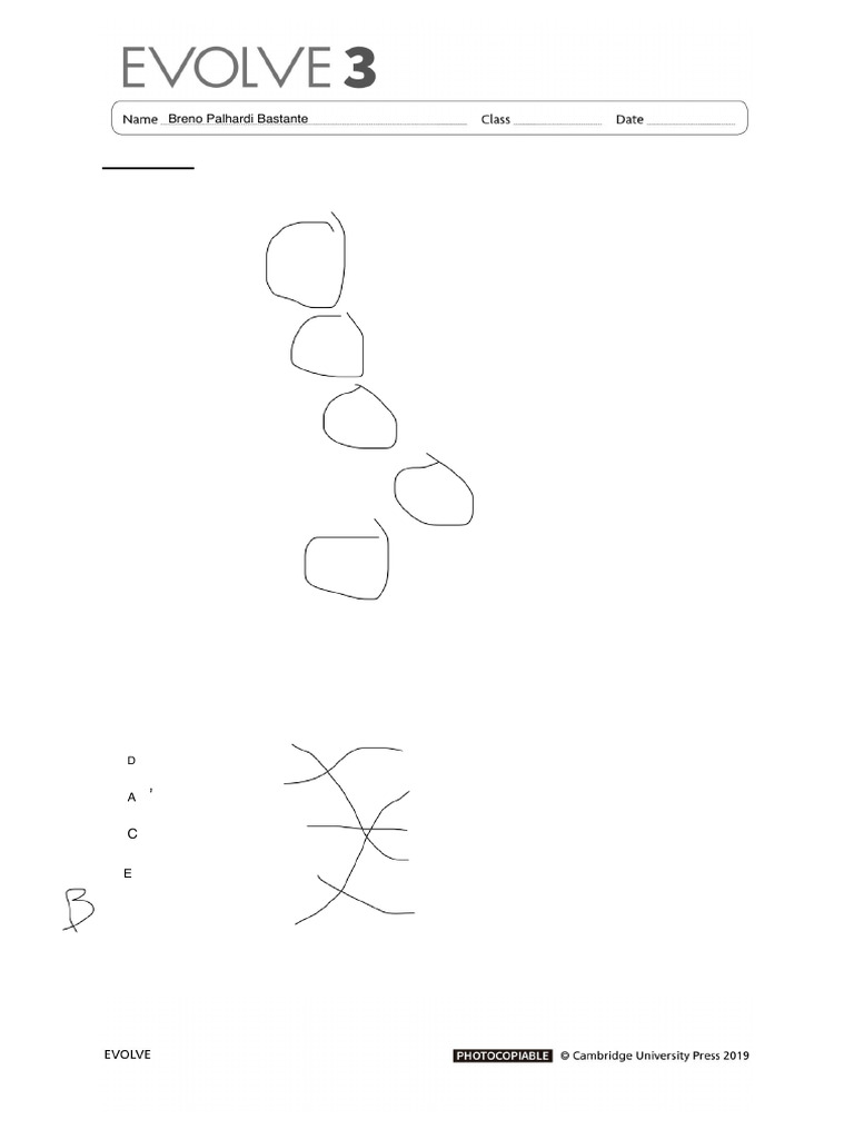 Evolve - 3 - Test - 1-3 Breno and Arthur | PDF
