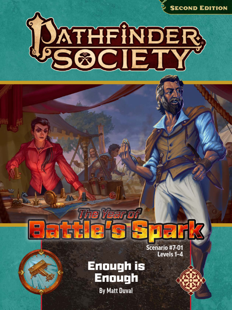 Pathfinder RPG 2e PZO Pathfinder Society Scenario #07 01 Intro To | PDF