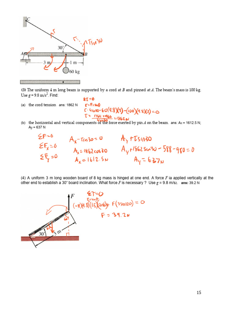 Torque Questions | PDF | Mechanical Engineering | Mechanics