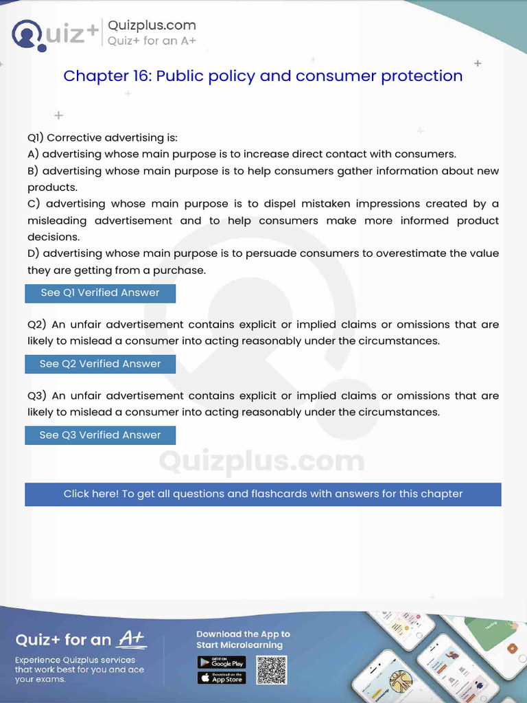 Corrective Advertising Is | PDF