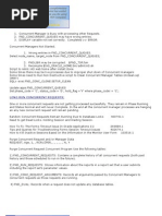 Concurrent Programme