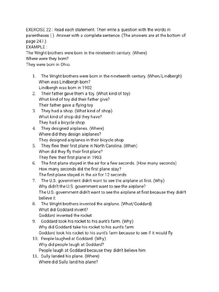 Exercise 22 Nimas | PDF