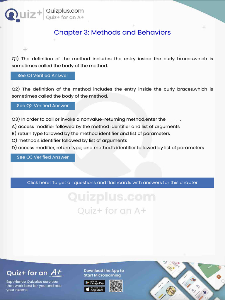 The Definition of The Method Includes The Entry Inside The Curly ...
