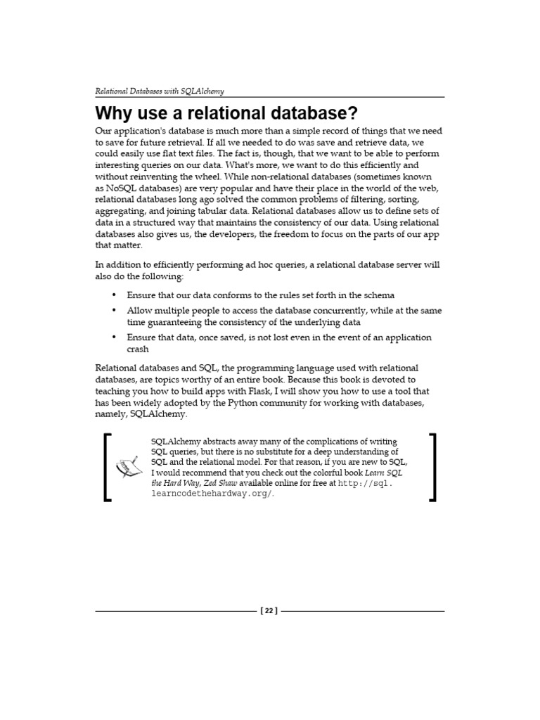 Learning Flask Framework | PDF | Databases | Sql