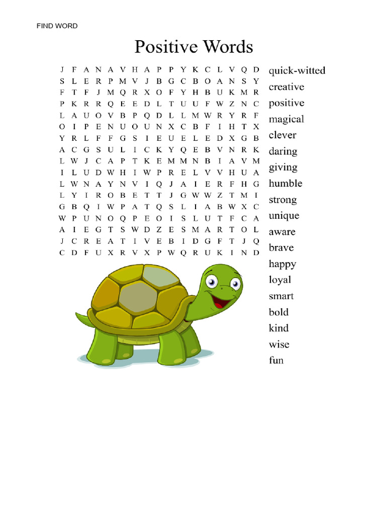 Activity - Find Word | PDF