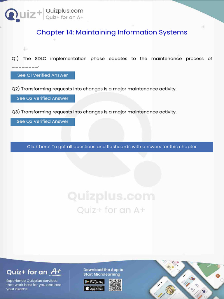 The SDLC Implementation Phase Equates To The Maintenance Process of ...