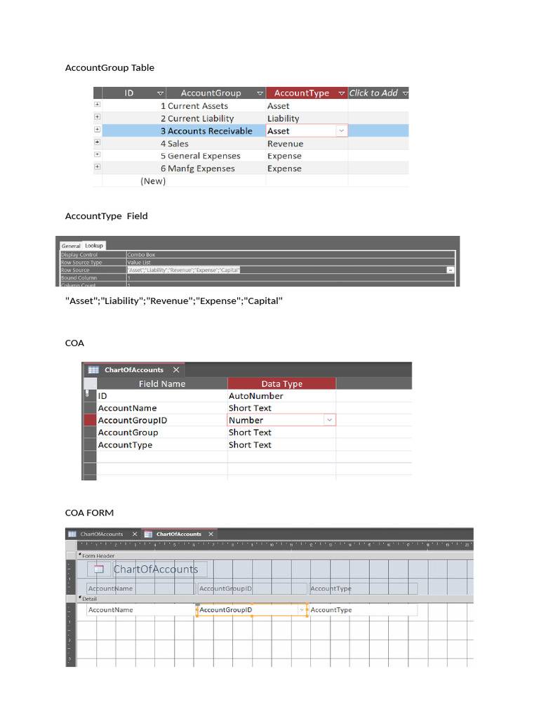 Accounts System | PDF