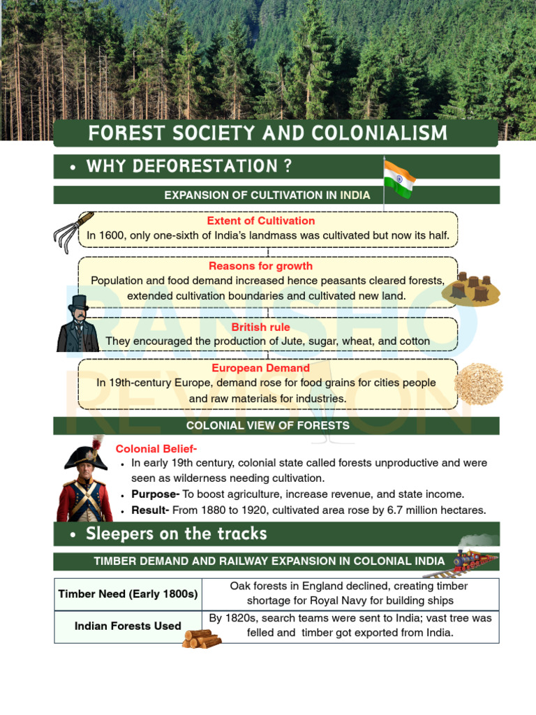 Forest Society and Colonialism-1 | PDF | Forest Management | Forests