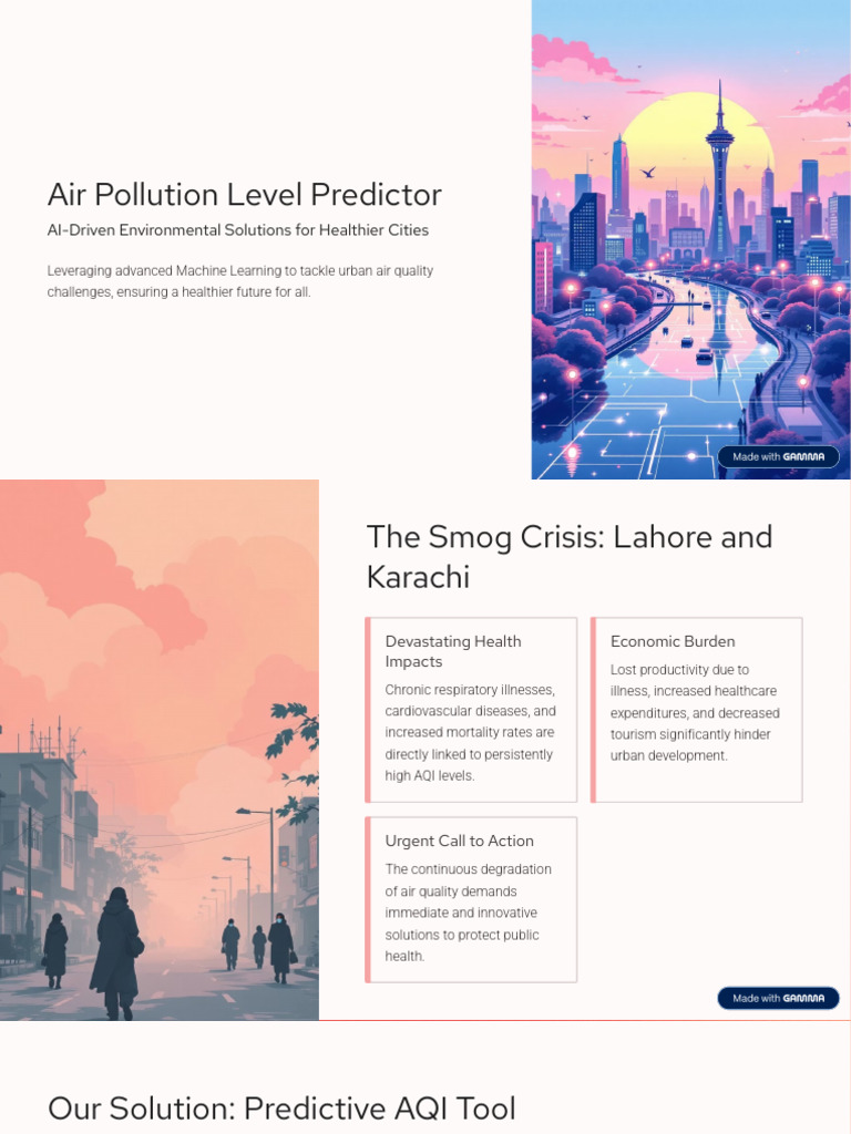 Air Pollution Level Predictor | PDF