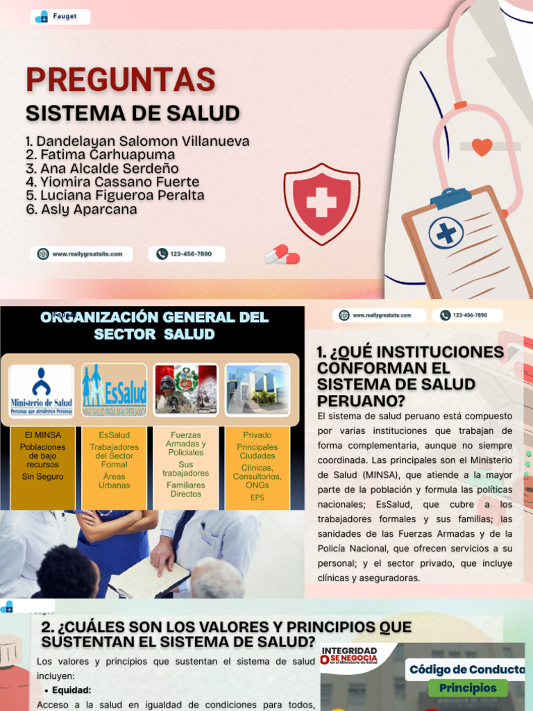 ¿Qué Instituciones Conforman El Sistema de Salud Peruano | PDF | Hospital