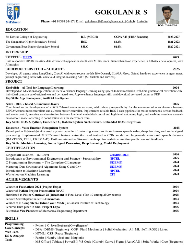 Template Resume | PDF | Artificial Intelligence | Intelligence (AI ...