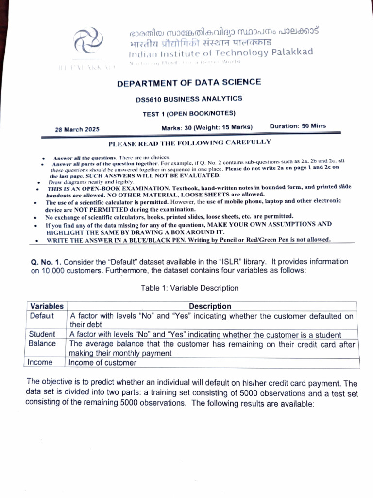 Data Set Is Divided Into Two Parts: A Training Set Consisting of 5000 ...