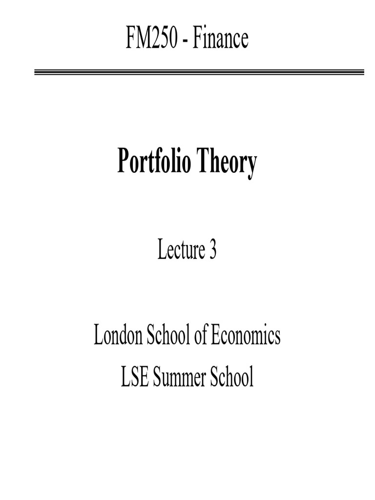 Lecture 3 | PDF