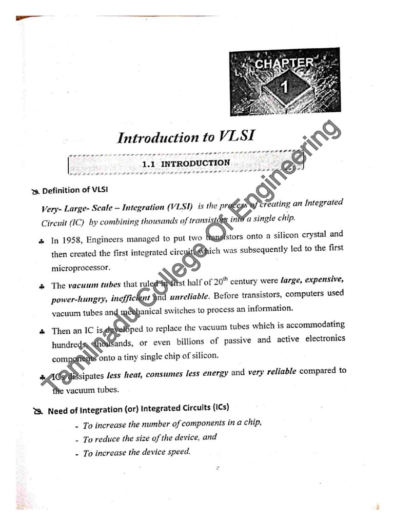 Vlsi and Chip Design Book | PDF
