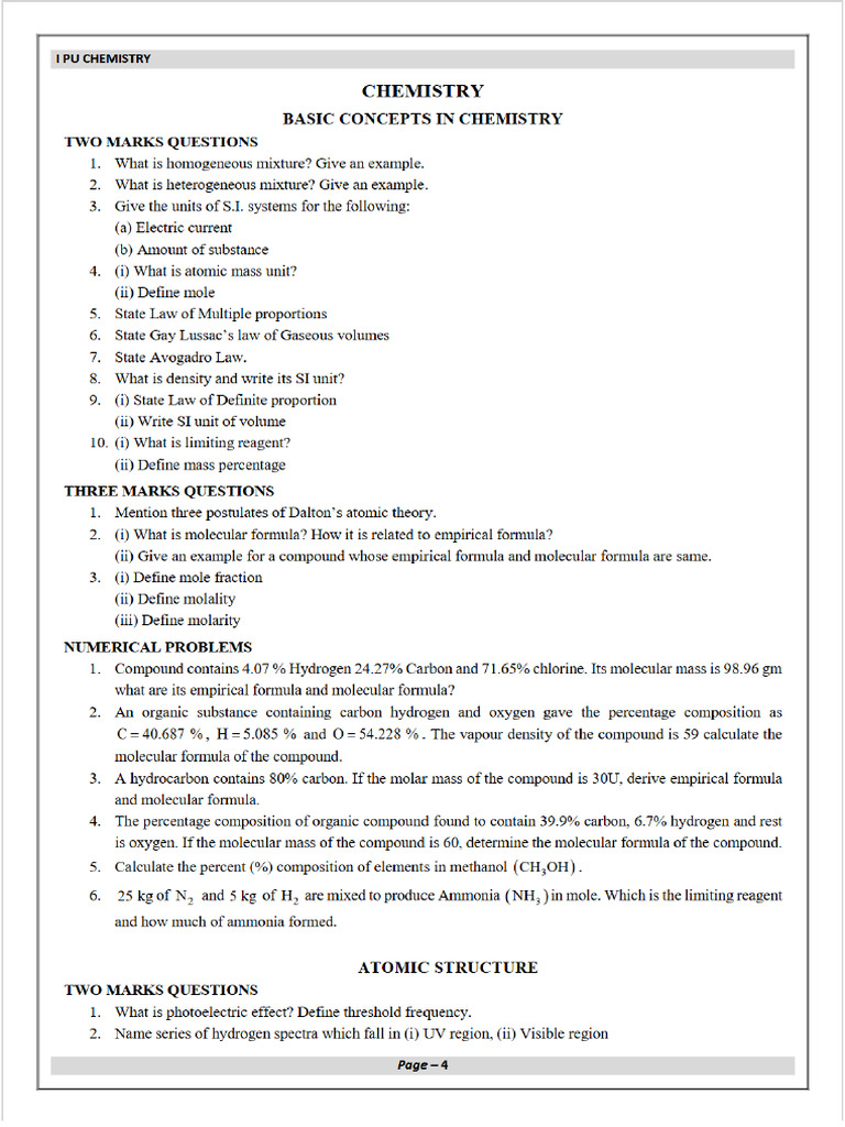Chem Imp | PDF