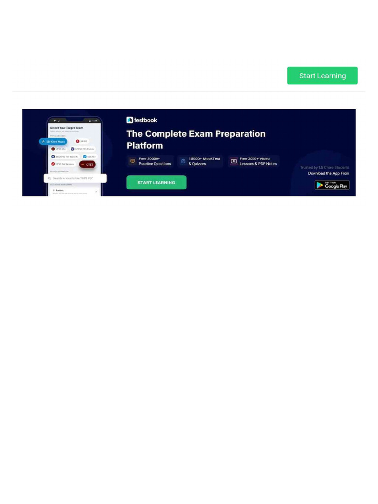 Testbook Exam Info | PDF