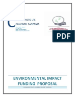 Environmental Grant Proposal - Brian m Touray - Zest Project
