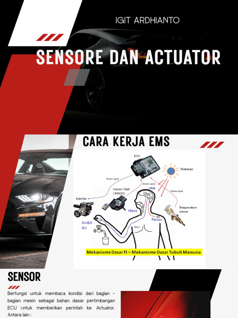 Sensor Dan Actuator Ems | PDF