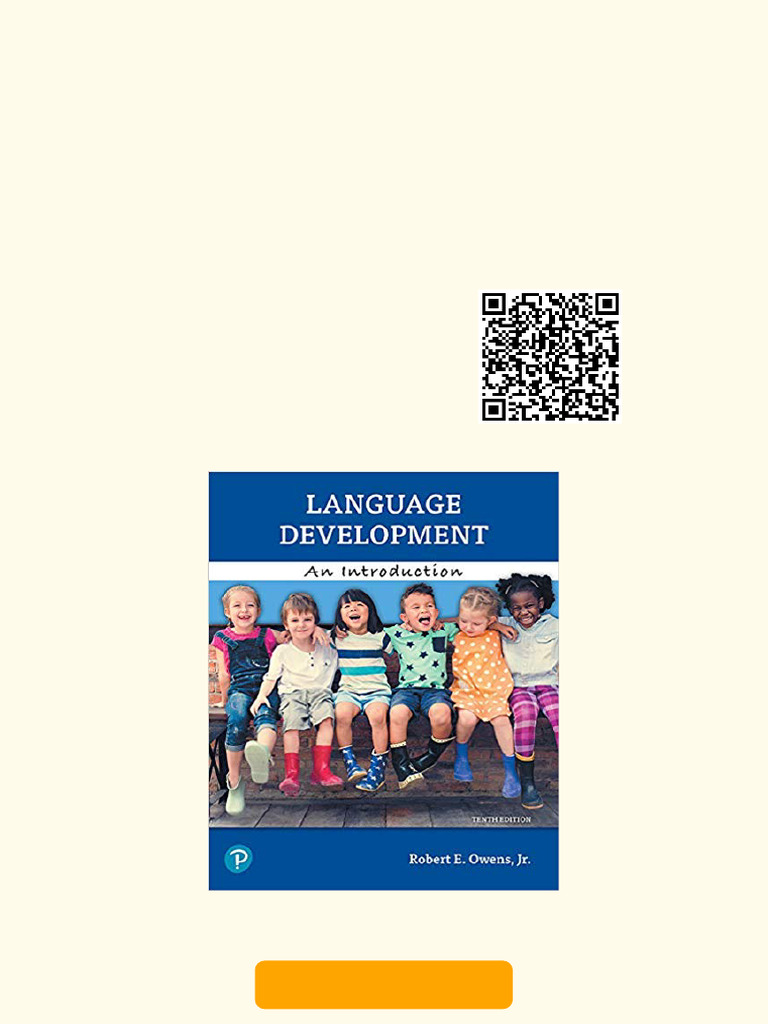Language Development: An Introduction 10th Edition Available Full ...