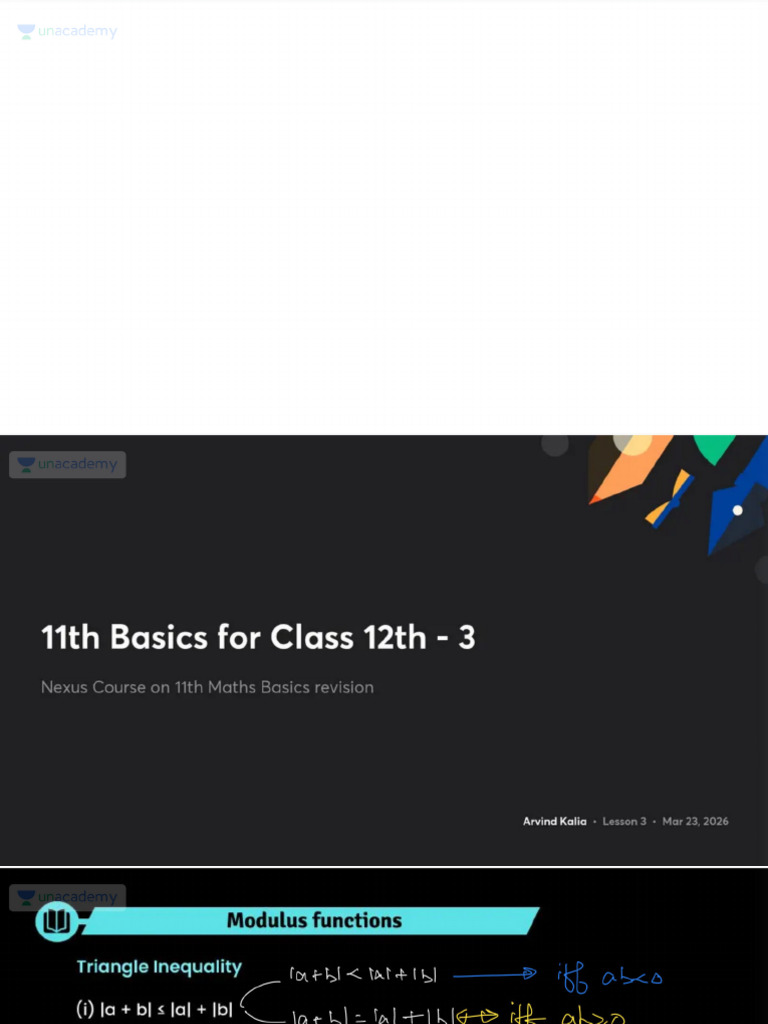 11th Basics For Class 12th - 3 With Anno 1774328844278 | PDF