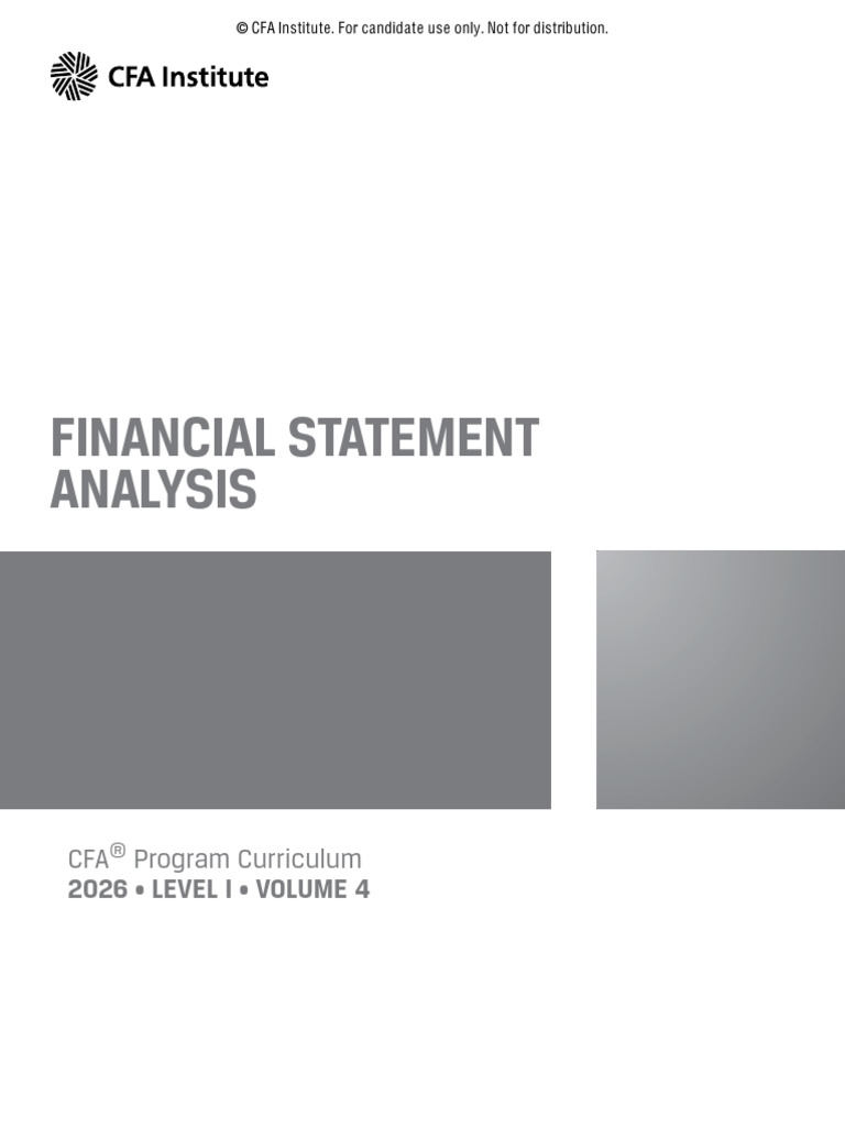 CFAI CFA1 FSA Practice Question Trang Bìa 26ver | PDF
