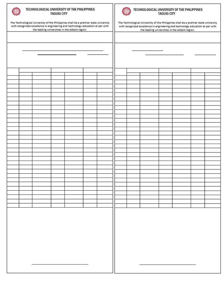 DTR Template | PDF