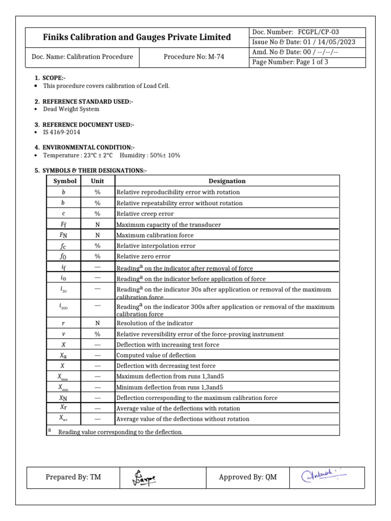 CPM-74 Load Cell | PDF