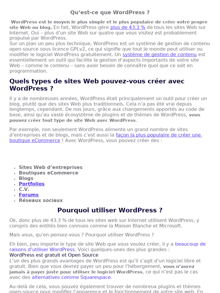 Word Press | PDF | WordPress | Internet