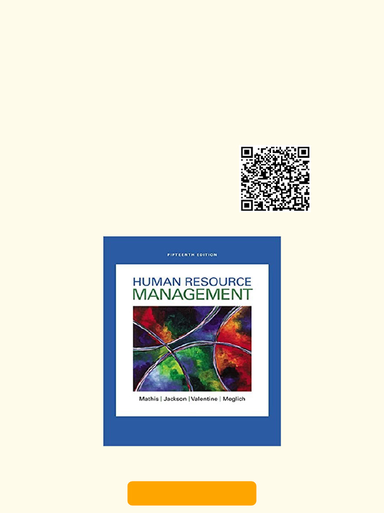 Human Resource Management 15th by Robert L. Mathis Premium Unlock | PDF ...