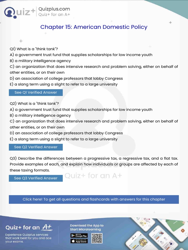 What Is A Think Tank | PDF | United States Congress | American Government