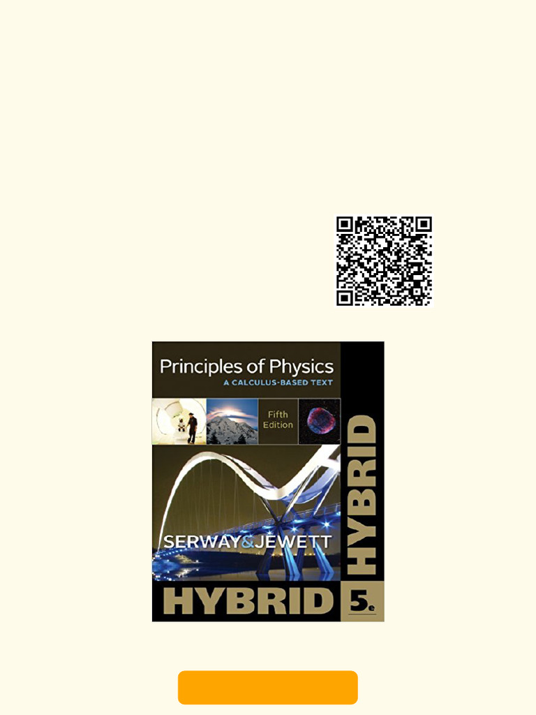 Principles of Physics: A Calculus-Based Text, Hybrid 5th Edition Ready ...