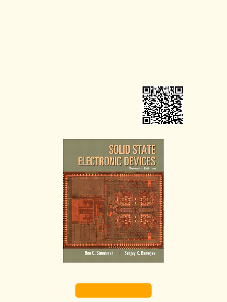 Solid State Electronic Devices 7th Edition Available All Format | PDF ...