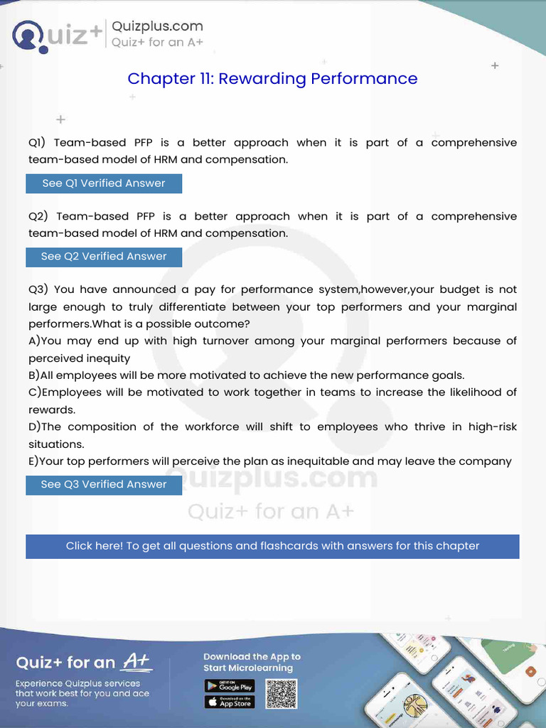 Teambased PFP Is A Better Approach When It Is Part of A Comprehensive ...