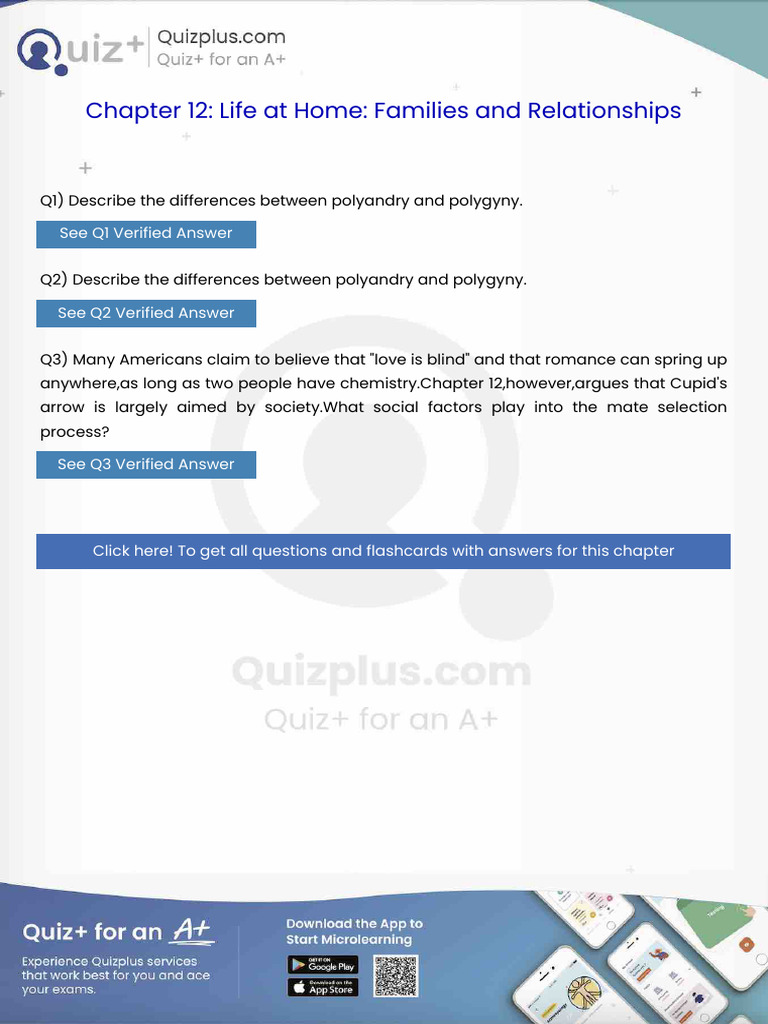 Describe The Differences Between Polyandry and Polygyny | PDF ...