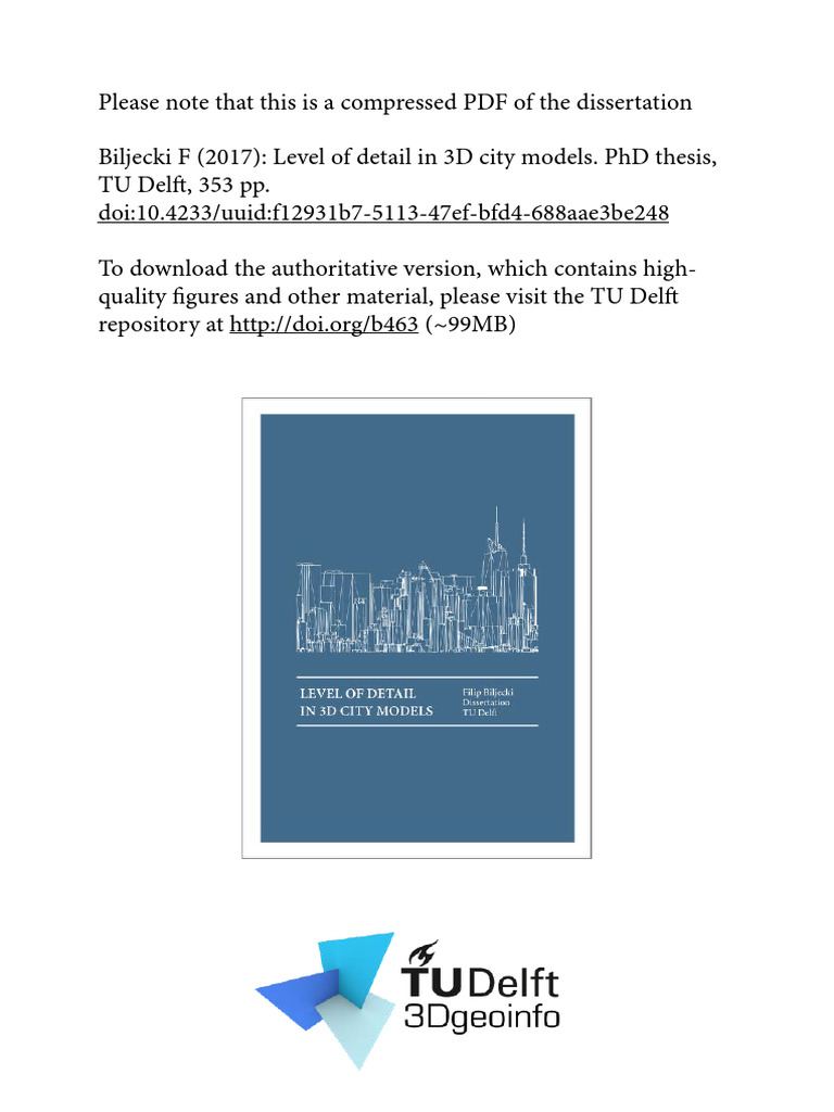 Level of Detail in 3d | PDF | Geographic Information System | Lidar