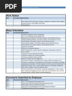 New Employee Orientation Checklist