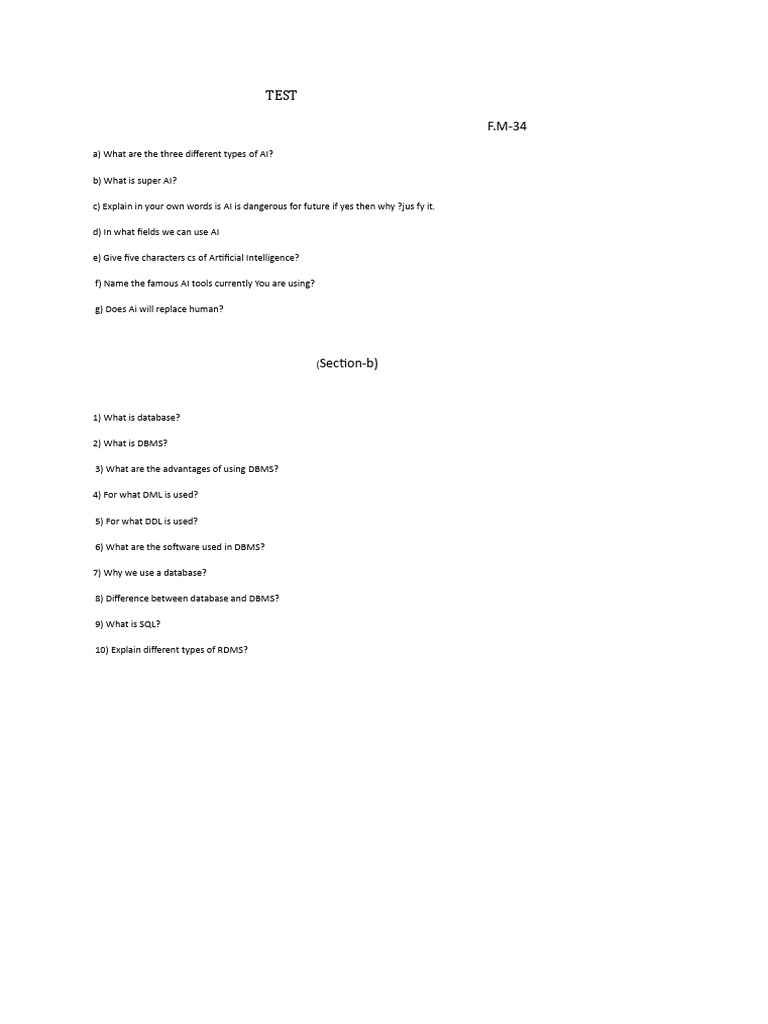 Test 1 | PDF