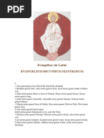 Evangelhos Em Latim