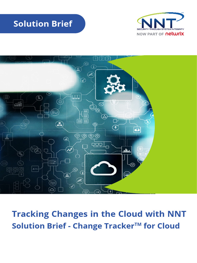 Solution - Brief NNT Change Tracker For Cloud v2.1 | PDF | Cloud ...