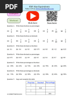 FDP Conversion Practice Questions | PDF | Arithmetic