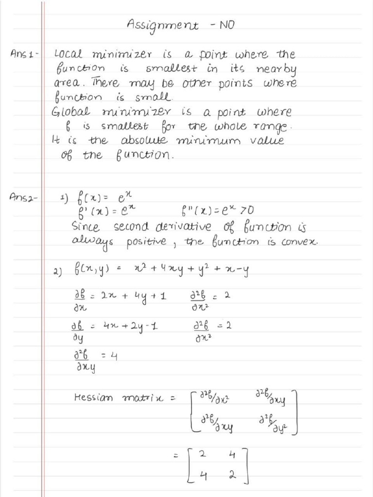 No Assignment 1 | PDF