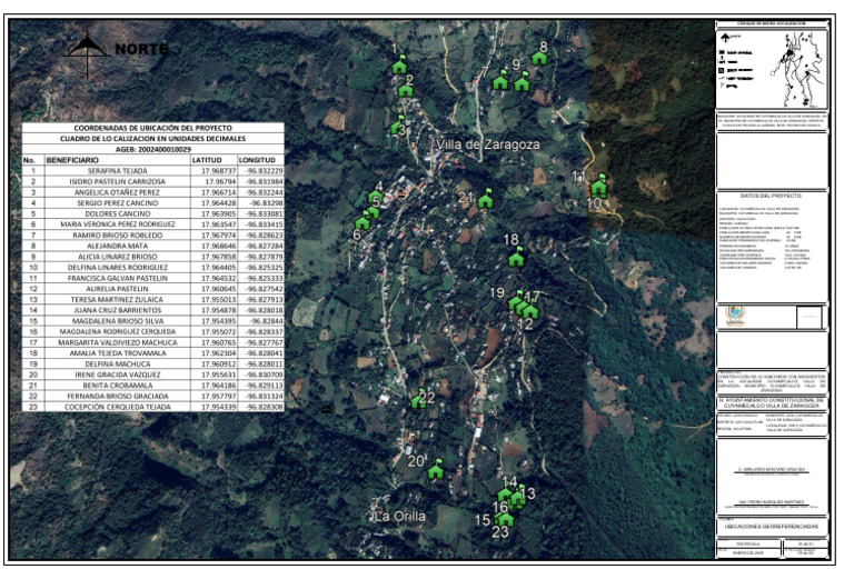 3 de 3 Planos Ubicacion Georef | PDF