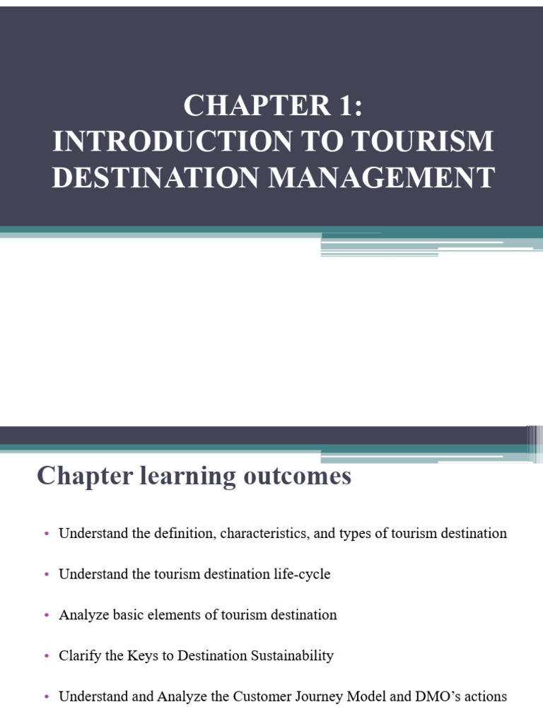 DM Chapter 1. Thu Huong 2021 | PDF | Tourism | Sustainability