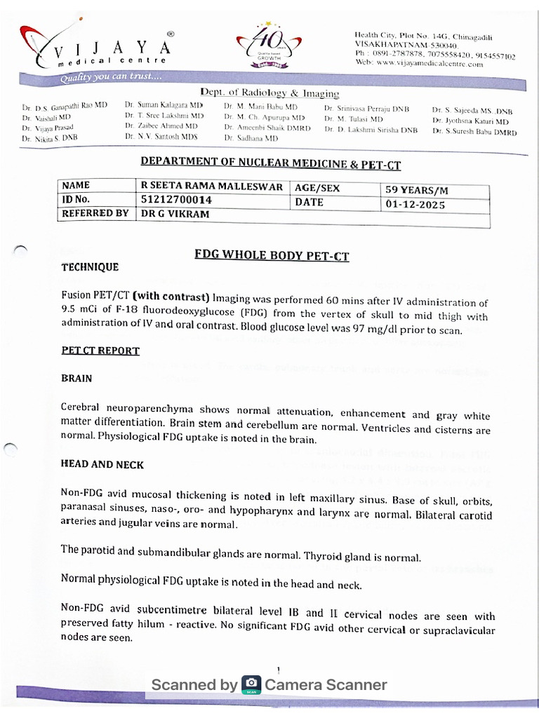 PET Scan PDF | PDF