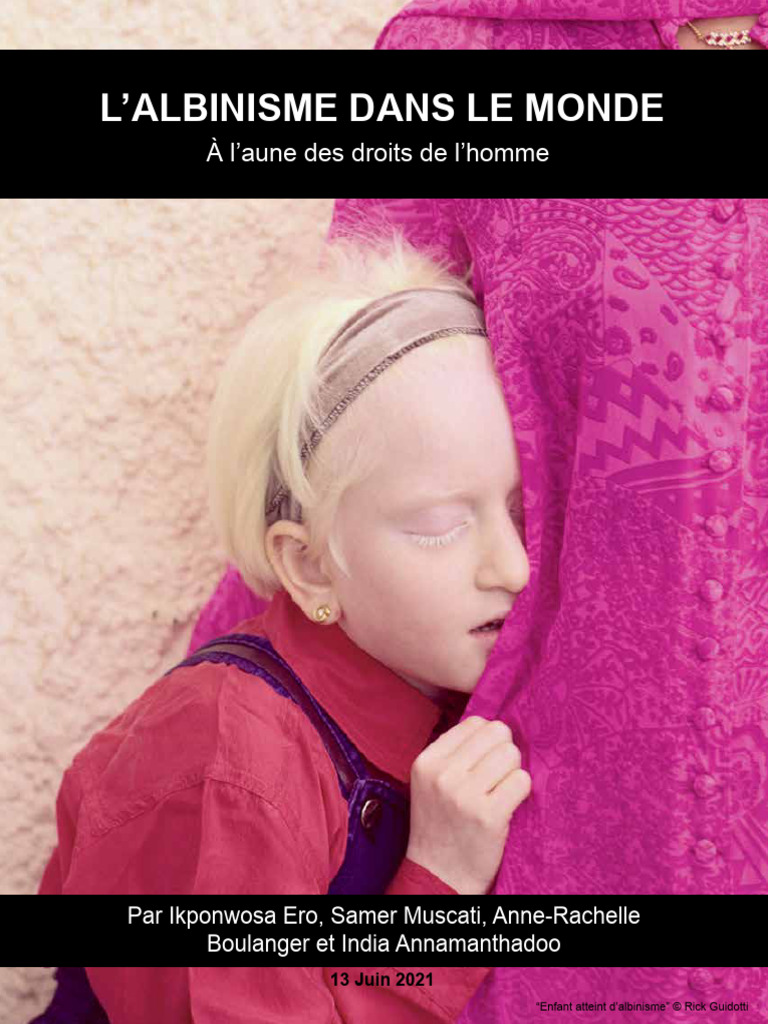 Albinism Worldwide Report2021 FR | PDF