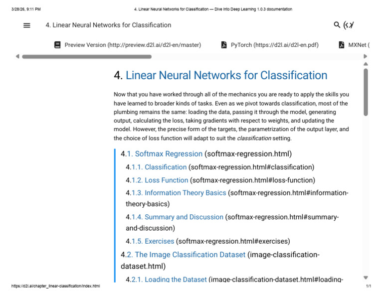 Linear Neural Networks For Classification - Dive Into Deep Learning 1.0 ...