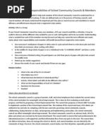 SCC Roles & Responsibilities