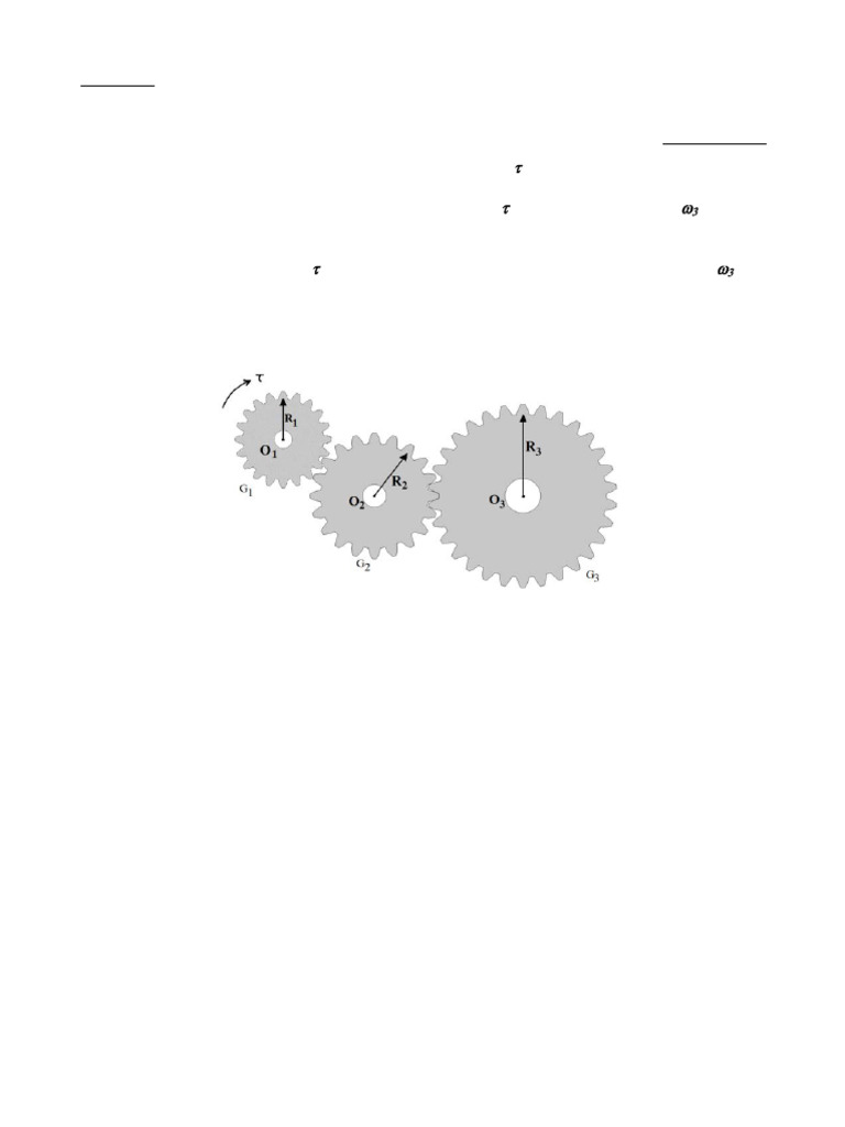 Example - 3 Gear System Response | PDF