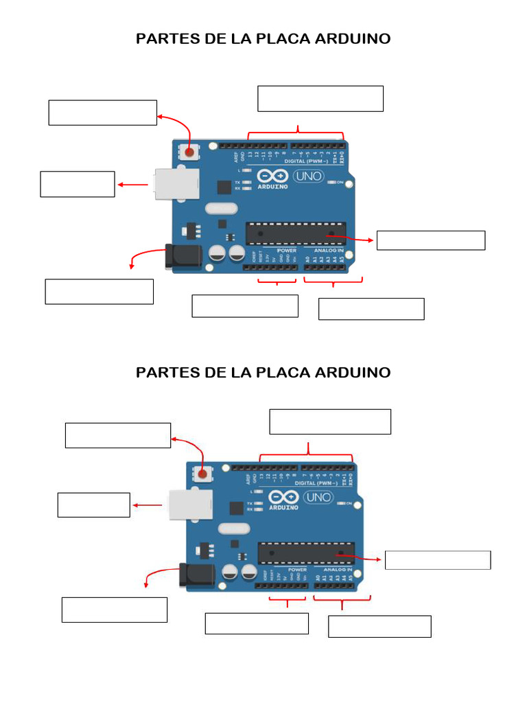 Partes de La Placa Arduino | PDF