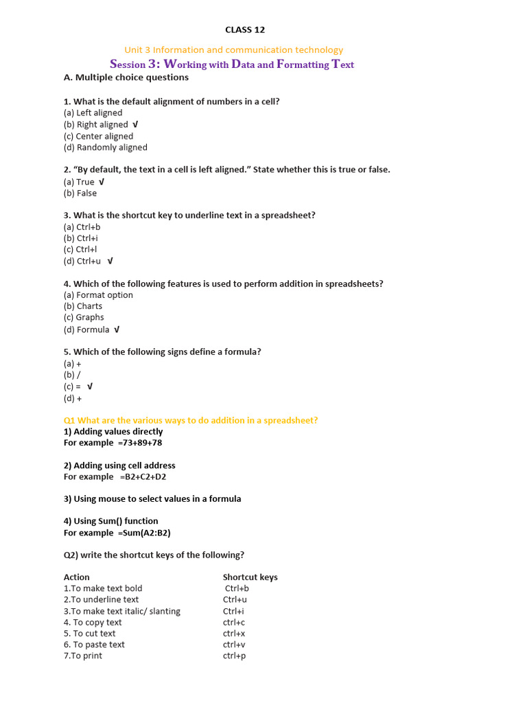Unit 3 Session 3 | PDF